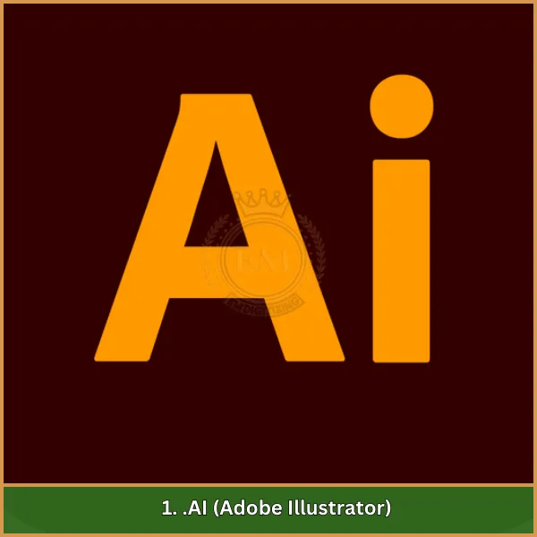 1. .AI (Adobe Illustrator)