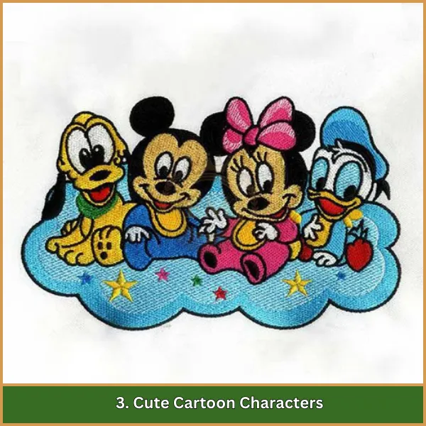 3. Cute Cartoon Characters