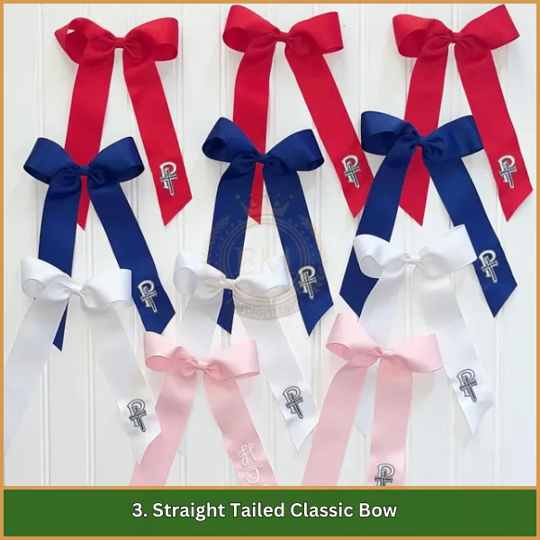 3. Straight Tailed Classic Bow