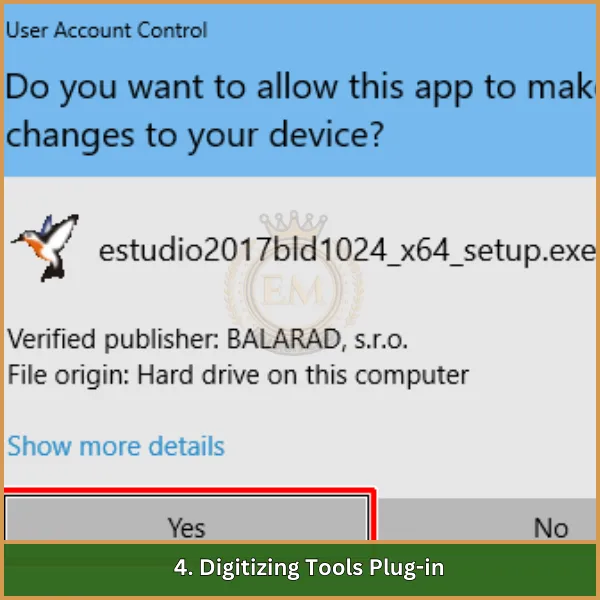 4. Digitizing Tools Plug-in