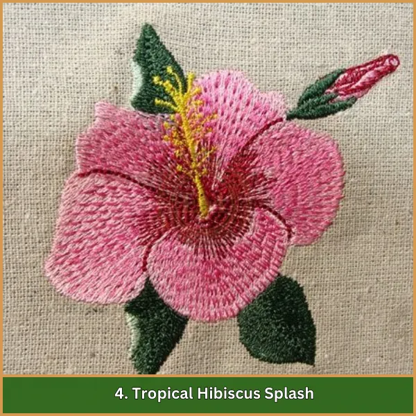 4. Tropical Hibiscus Splash4. Tropical Hibiscus Splash