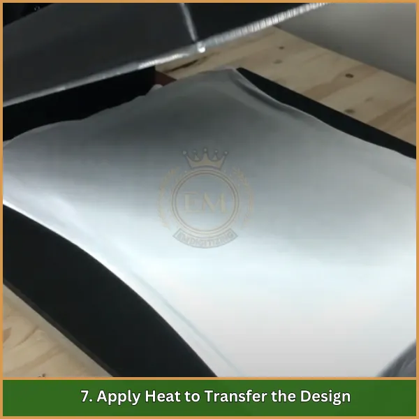 7. Apply Heat to Transfer the Design