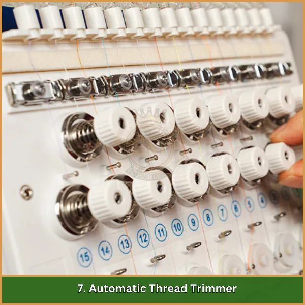 7. Automatic Thread Trimmer