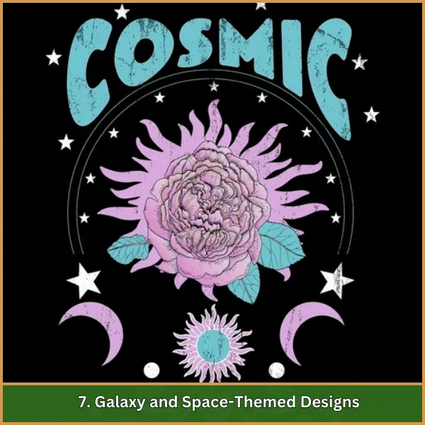 7. Galaxy and Space-Themed Designs