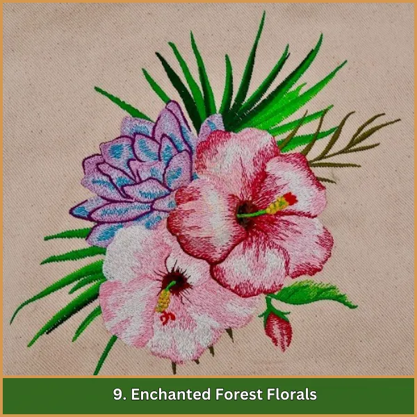 9. Enchanted Forest Florals