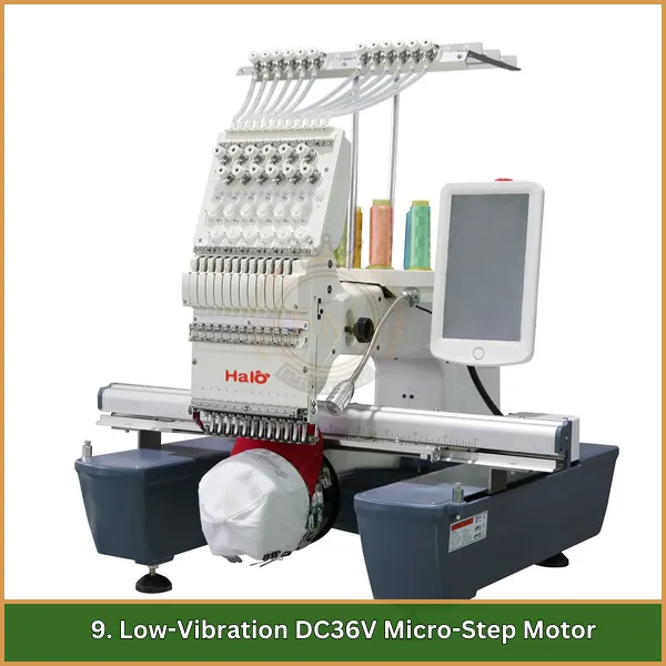 9. Low-Vibration DC36V Micro-Step Motor