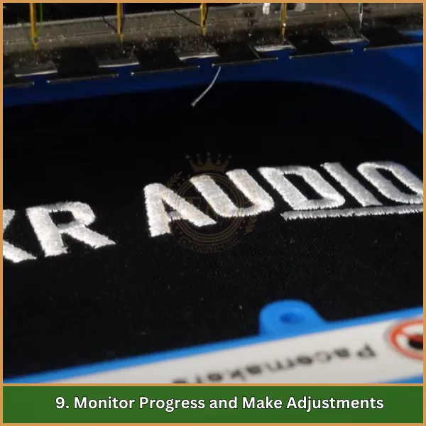 9. Monitor Progress and Make Adjustments