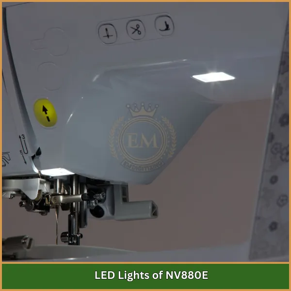 LED Lights of NV880E