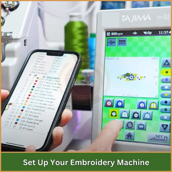 Set Up Your Embroidery Machine