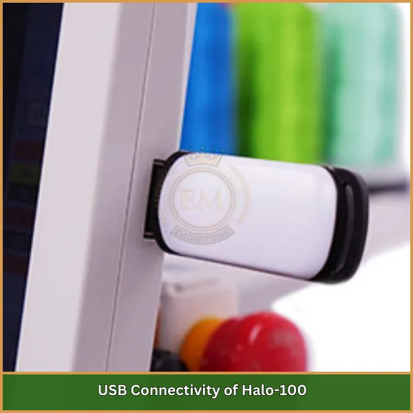 USB-Konnektivität von Halo-100