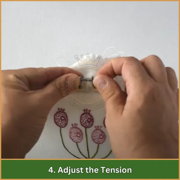 4. Adjust the Tension