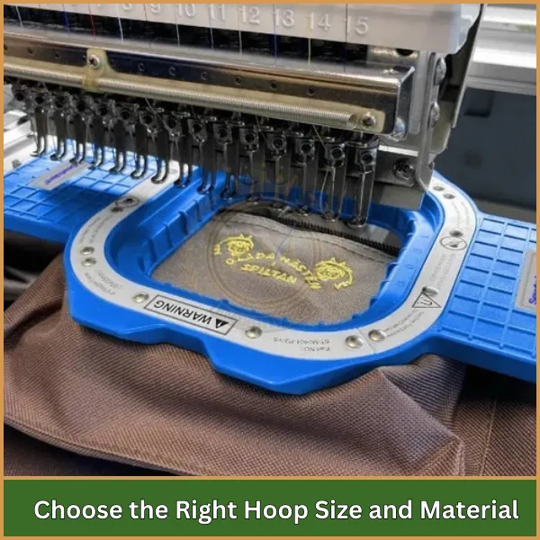 Choose the Right Hoop Size and Material