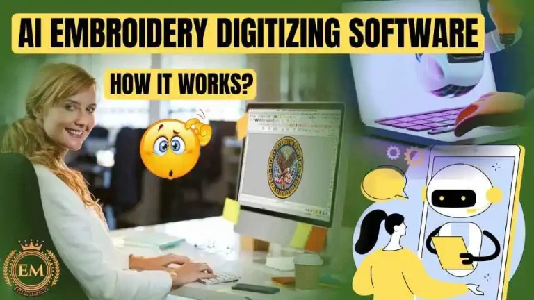 AI Embroidery Digitizing Software How It Works