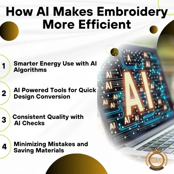 How AI Makes Embroidery More Efficient