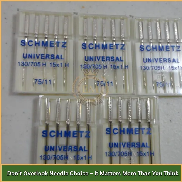 Things You Should Know Before Starting Felt Embroidery 2 Don't Overlook Needle Choice – It Matters More Than You Think