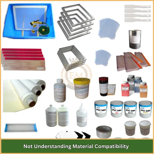 Start a Small Printing Business: Avoid These Mistakes 3 Not Understanding Material Compatibility