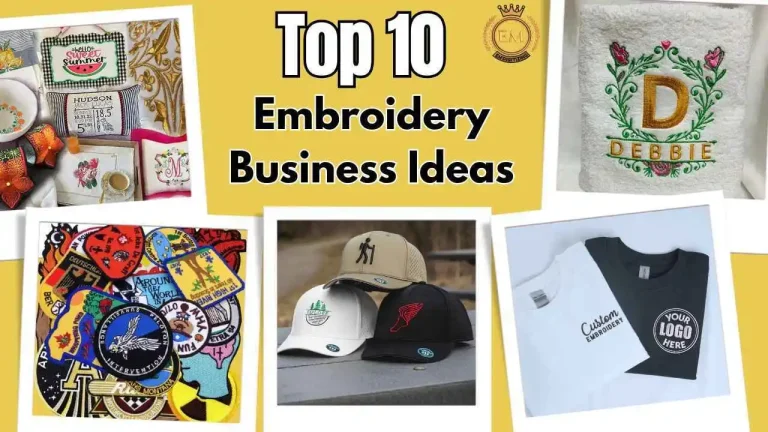 10 Profitable Embroidery Business Ideas You Can Start Right Now