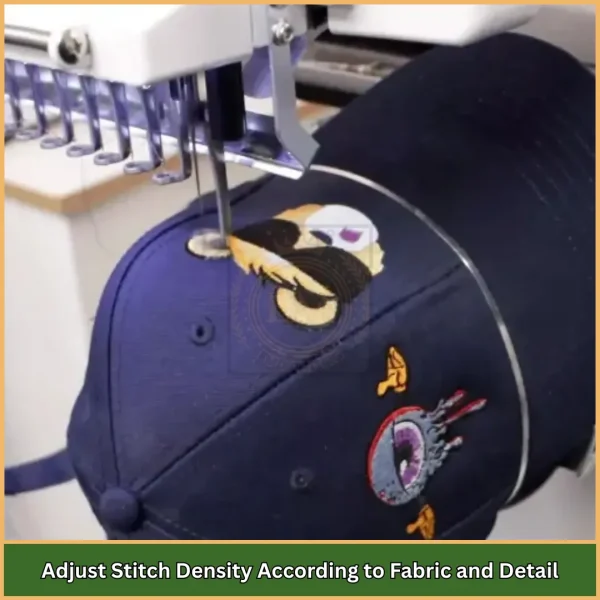 Adjust Stitch Density According to Fabric and Detail