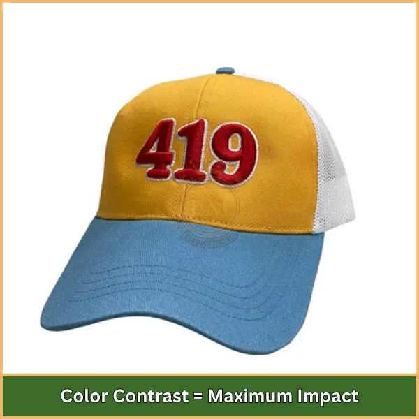 Color Contrast = Maximum