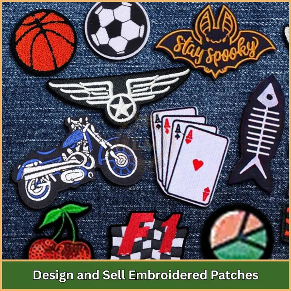 10 Profitable Embroidery Business Ideas You Can Start Right Now 8 Design and Sell Embroidered Patches