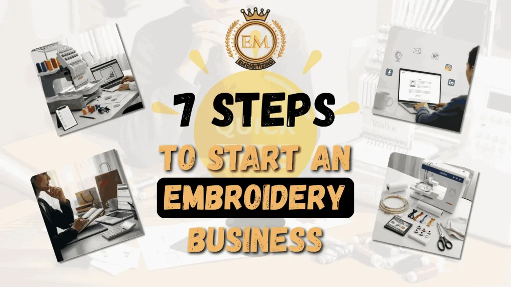 How to Start an Embroidery Business | 7 Essential Steps 1 How to Start an Embroidery Business 7 Essential Steps