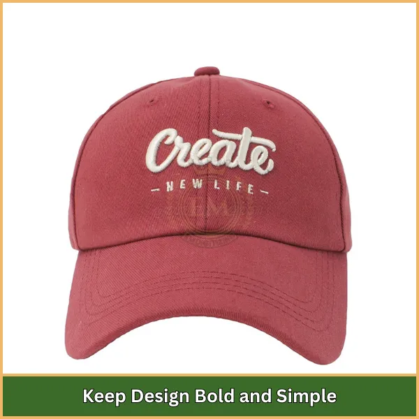 Keep Design Bold and Simple