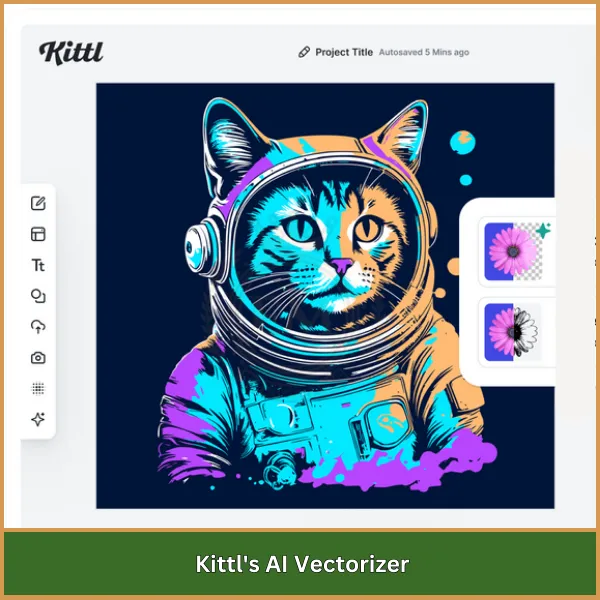 Top AI Raster to Vector Conversion Tools – Which One Should You Try? 6 Kittl's AI Vectorizer