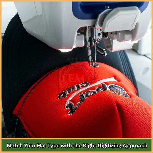 Match Your Hat Type with the Right Digitizing Approach
