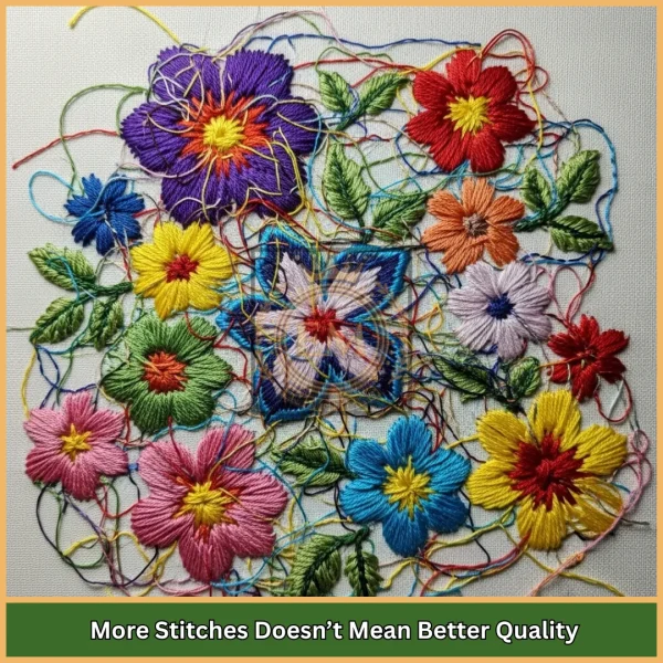 More Stitches Doesn’t Mean Better Quality