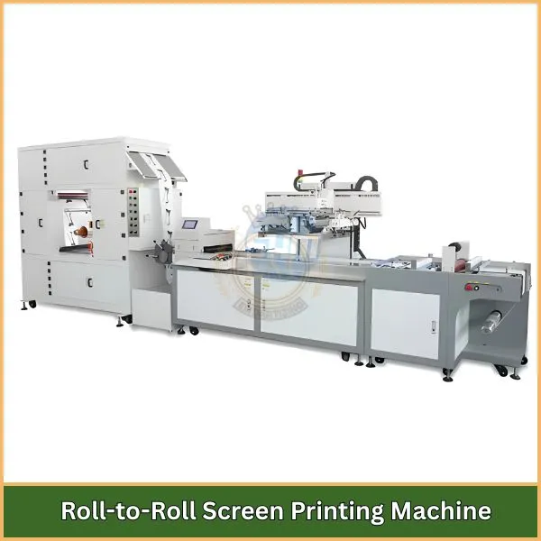 What is an Automatic Screen Printing Press? Tutto quello che devi sapere 6 Roll-to-Roll Screen Printing Machine