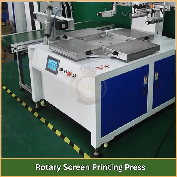 What is an Automatic Screen Printing Press? Tutto quello che devi sapere 4 Rotary Screen Printing Press
