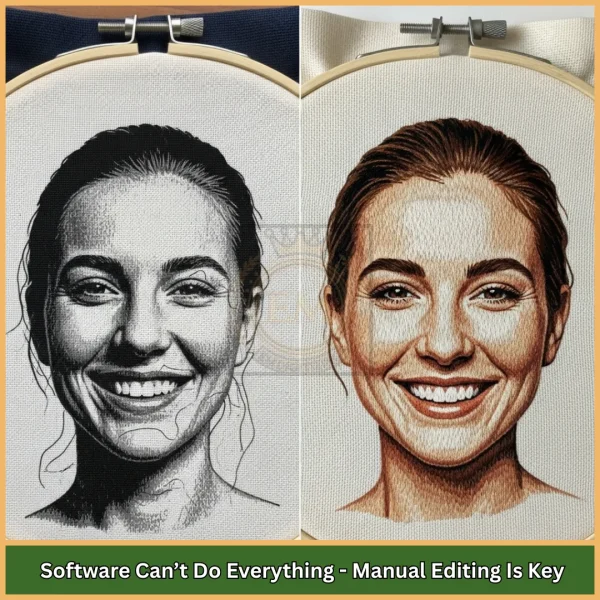 Software Can’t Do Everything - Manual Editing Is Key