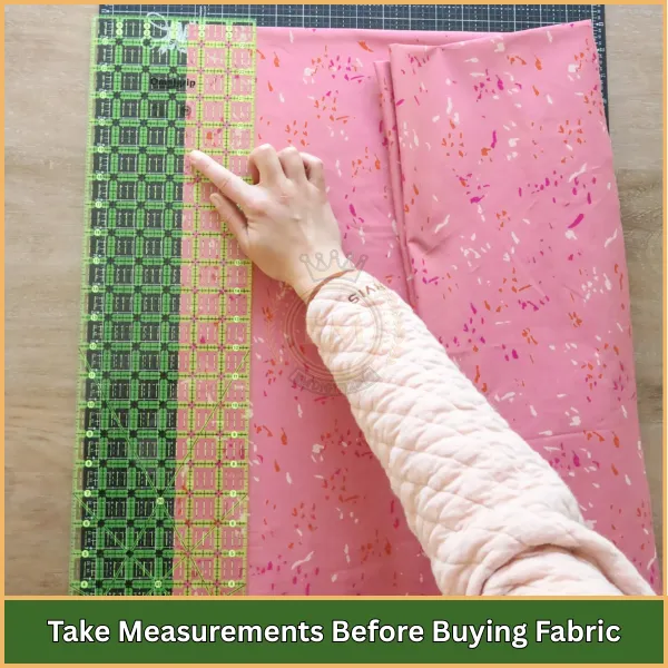 Come scegliere il tessuto di supporto giusto per le trapunte? 2 Take Measurements Before Buying Fabric