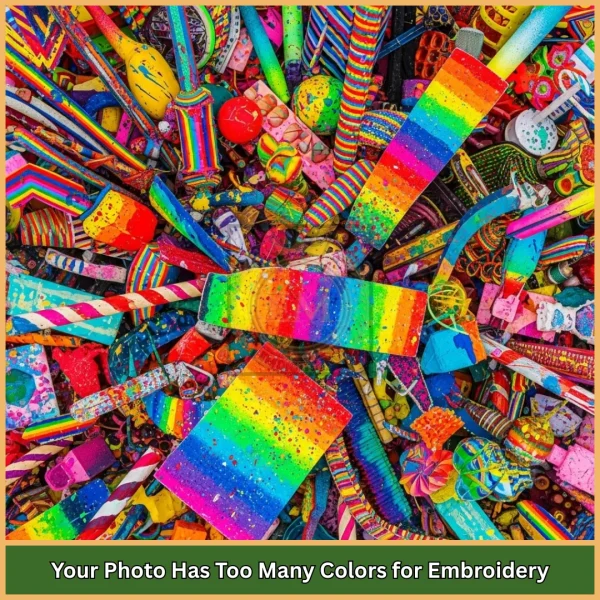 Your Photo Has Too Many Colors for Embroidery