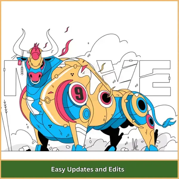Easy Updates and Edits