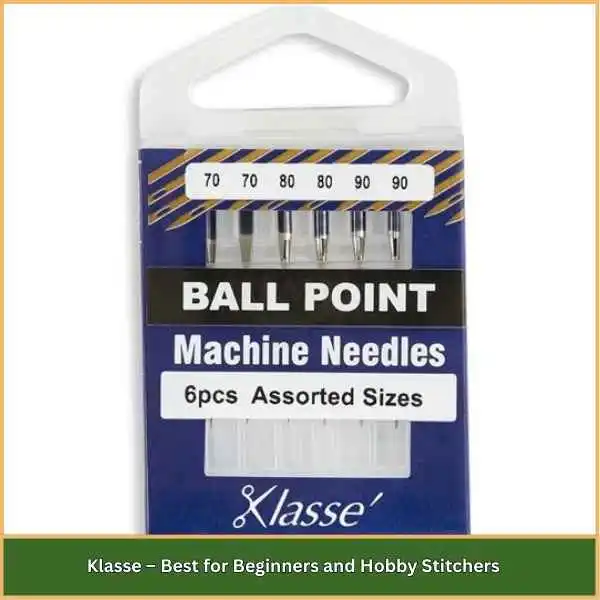 Meilleures marques d'aiguille de machine à broder dans 2025 4 Klasse – Best for Beginners and Hobby Stitchers