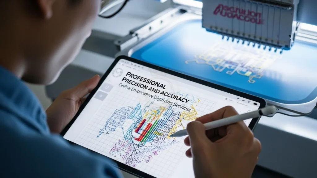 Perché digitalizzare il ricamo online è meglio che farlo da soli? 3 Professional Precision and Accuracy