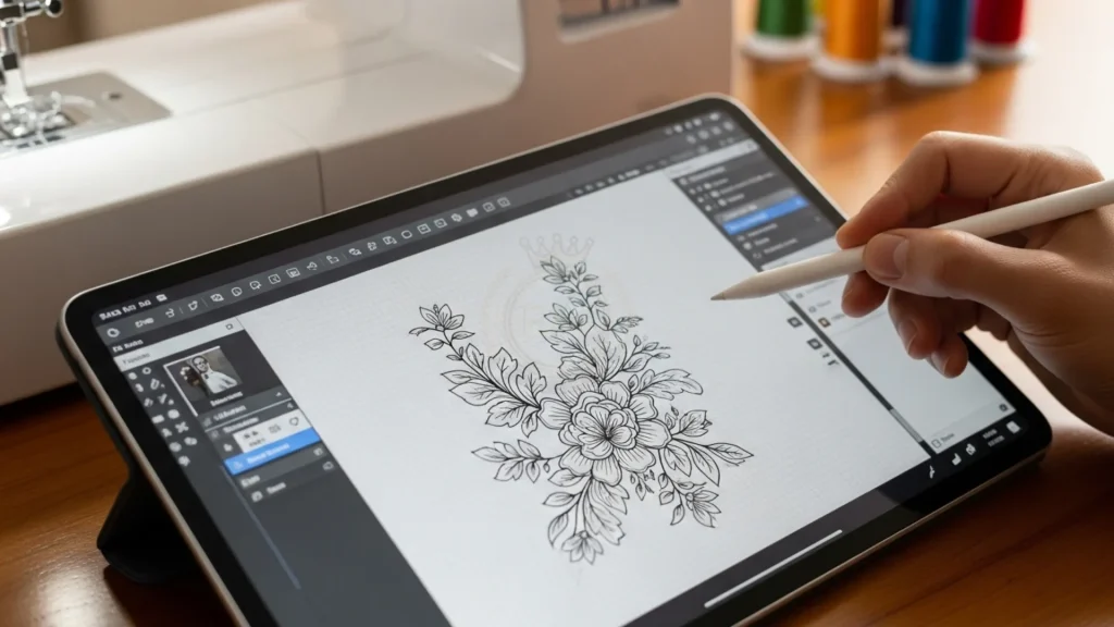 Perché digitalizzare il ricamo online è meglio che farlo da soli? 2 What is Online Embroidery Digitizing